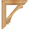 Ekena Millwork Imperial Slat Rough Sawn Bracket w/ Offset Brace, Western Red Cedar, 8"W x 34"D x 38"H BKT0806X34X38IMP06RWR - alternate 2